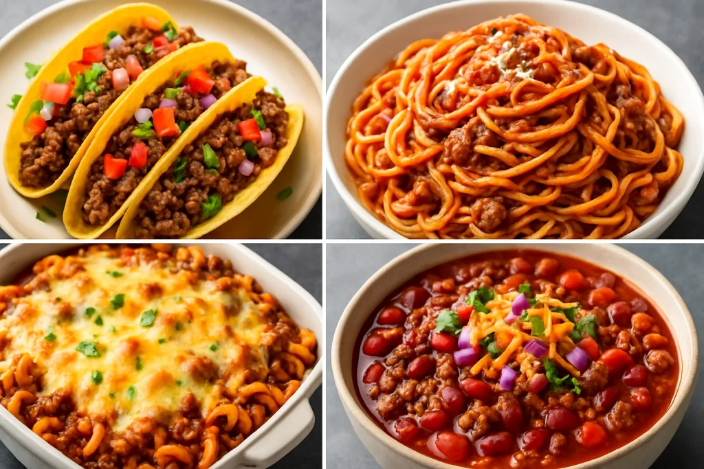 Ground Beef Recipes
