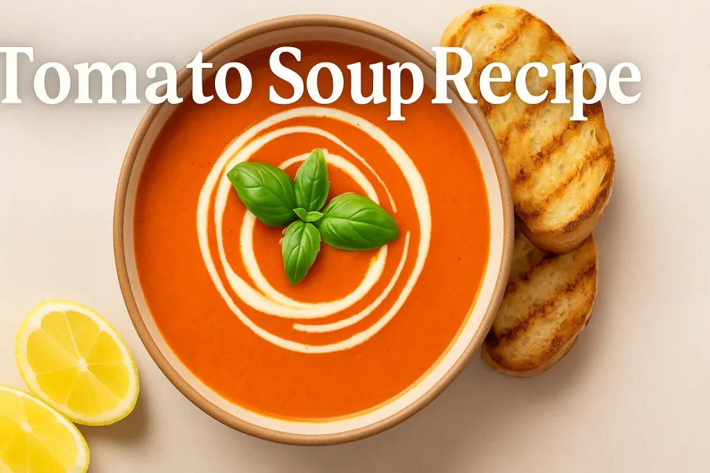 Tomato Soup Recipe: The Coziest, Creamiest Bowl You’ll Ever Make 1 Tomato Soup Recipe
