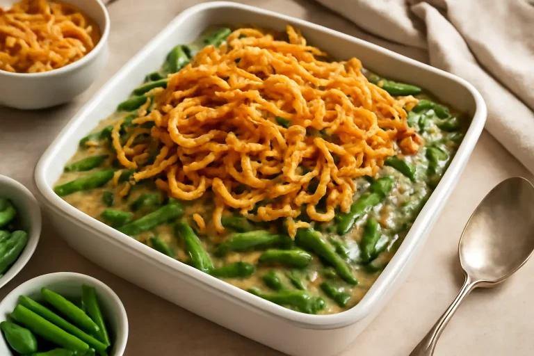 Green Bean Casserole Recipe: A Classic Side Dish for Every Meal 2 Green Bean Casserole Recipe