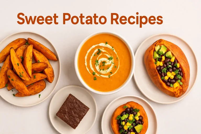 Sweet Potato Recipes: Delicious, Nutritious, and Easy Ideas for Every Meal 7 sweet potato recipes